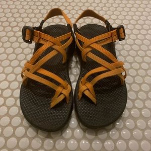 Women’s Bright Orange Double Strap Chacos